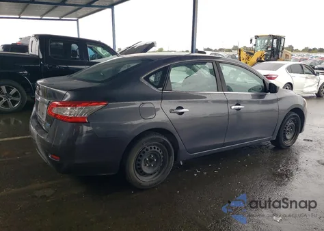 2014 Nissan Sentra S из США, поврежденный, VIN 3N1AB7AP5EL654606